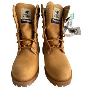 Texas Steer Work Boots (Tan / Wheat)